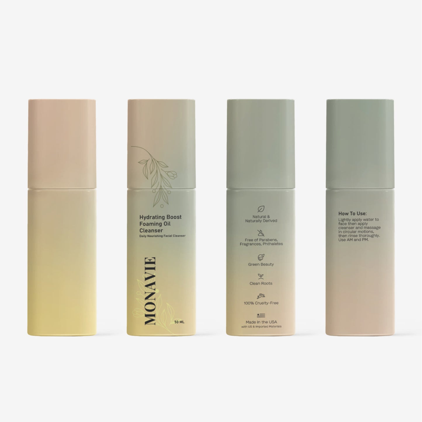 MONAVIE Milky Oil Foaming Cleanser