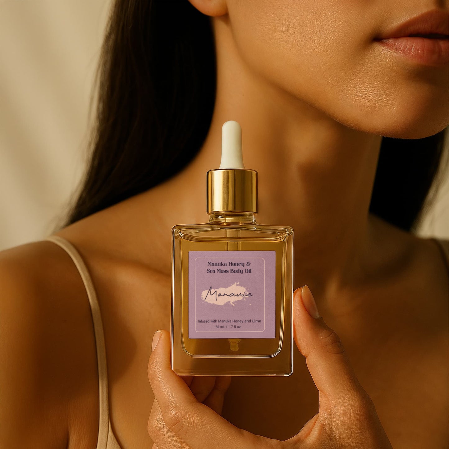 MONAVIE Manuka Honey Sea Moss Post-Shave Oil