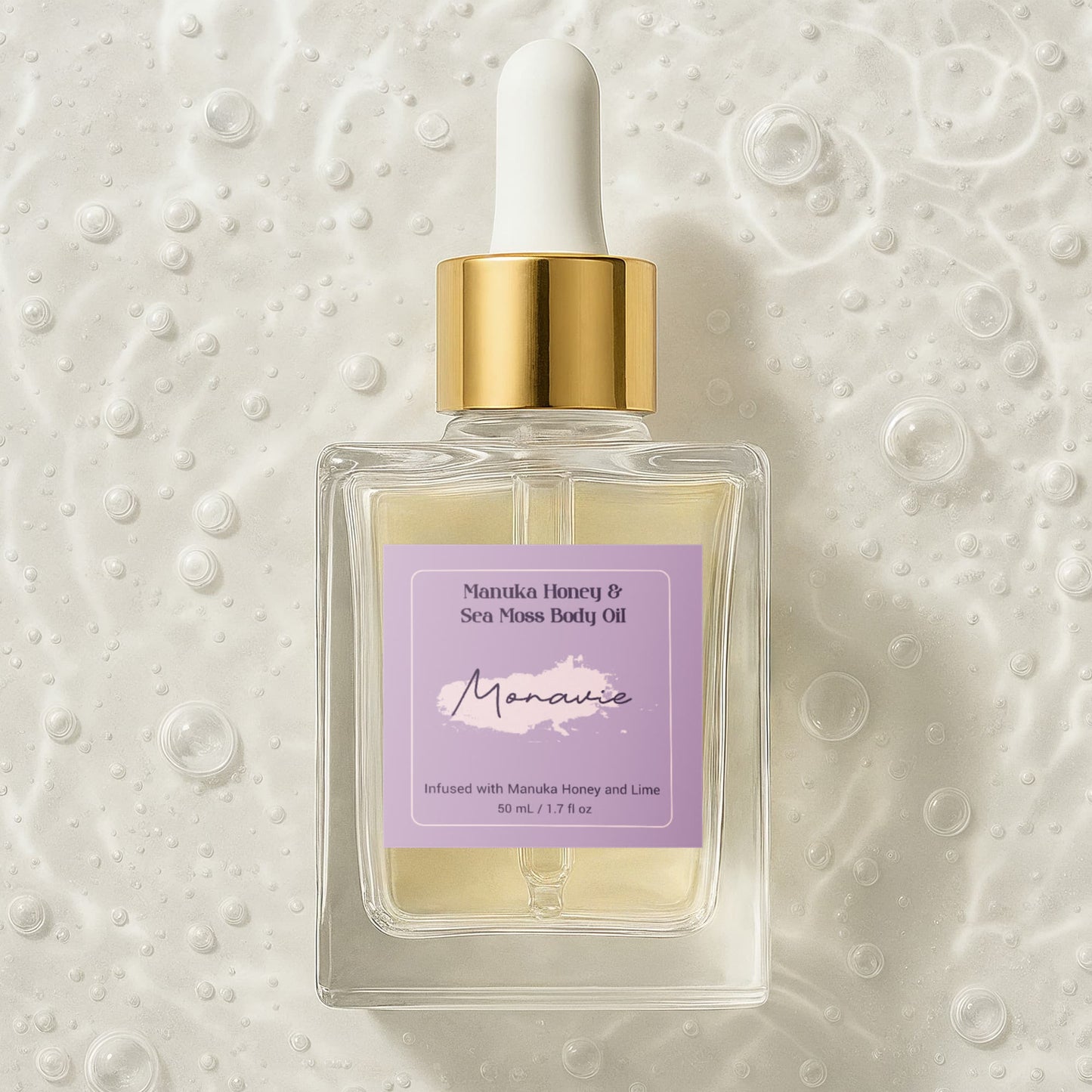 MONAVIE Manuka Honey Sea Moss Post-Shave Oil